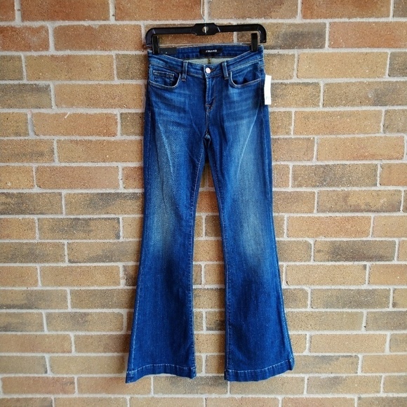 J Brand Flare Mid Rise Jeans - Picture 2 of 8